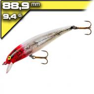 Bomber Long A14 Silver Flash Red Head 8,89cm/10,6g wobbler